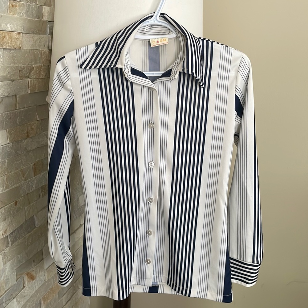 Vintage Striped button down shirt